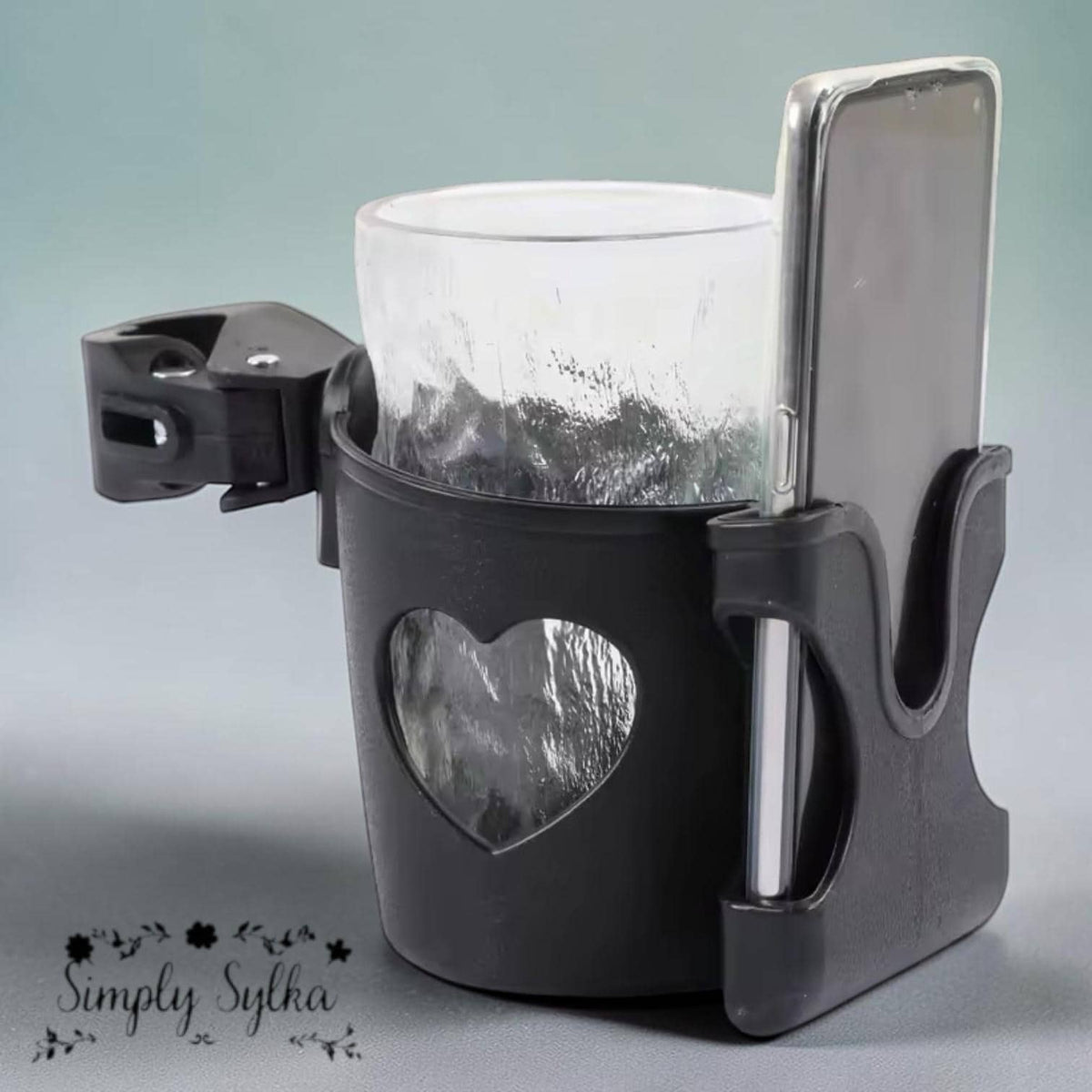 Stroller Cup & Phone Holder | 2-in-1 Pram Accessory
