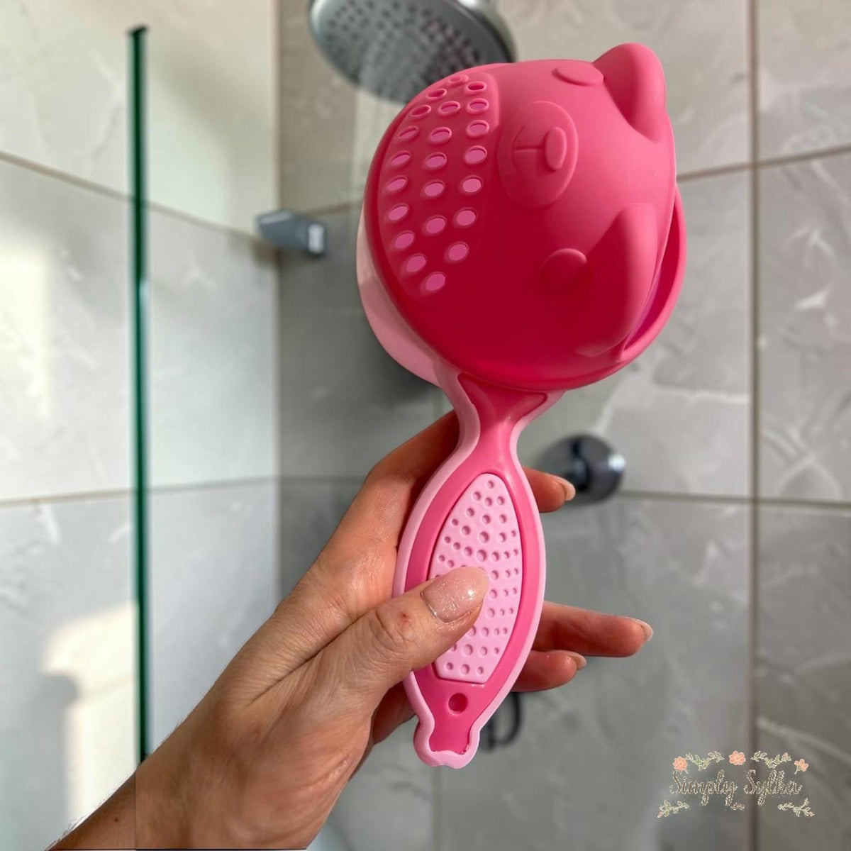 Tear-Free Baby Bath Rinser | Gentle Shampoo Cup & Jug (BPA-Free)