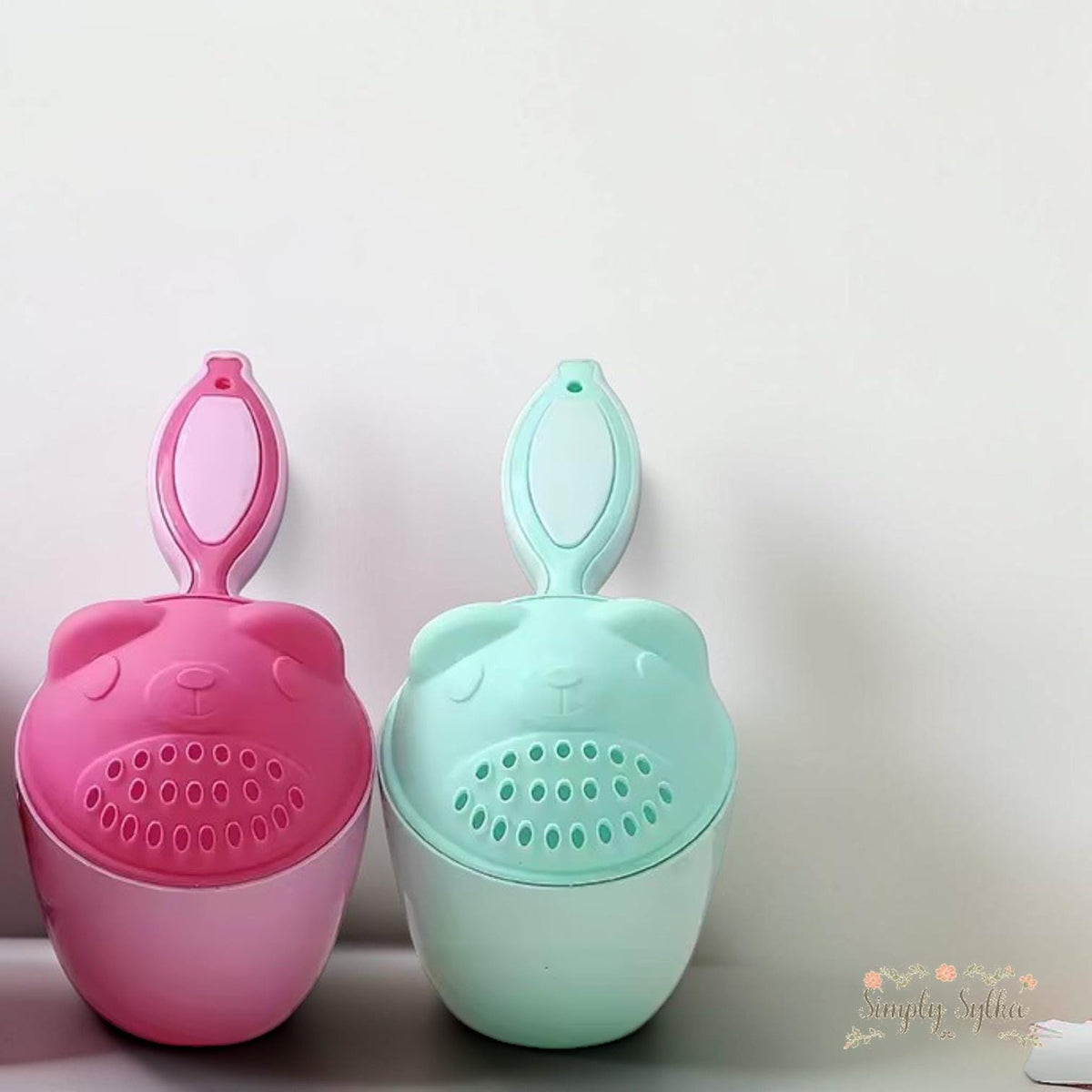 Tear-Free Baby Bath Rinser | Gentle Shampoo Cup & Jug (BPA-Free)